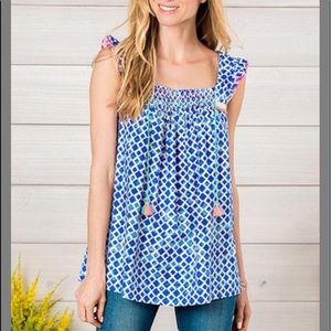 NWT Matilda Jane Wandering Waters top Size medium